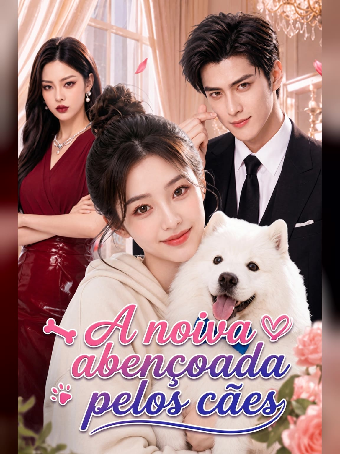 Capa de A noiva abençoada pelos cães
