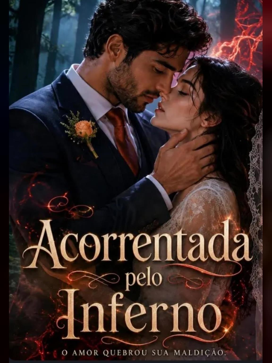 Capa de Acorrentada Pelo Inferno