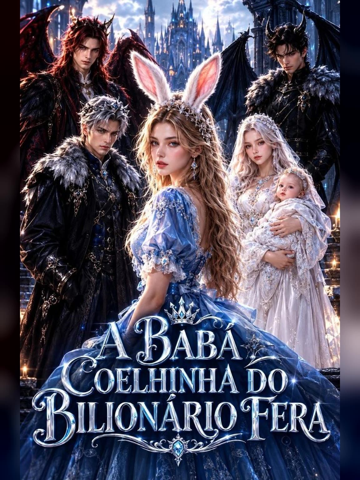 Capa de A Babá Coelhinha do Bilionário Fera