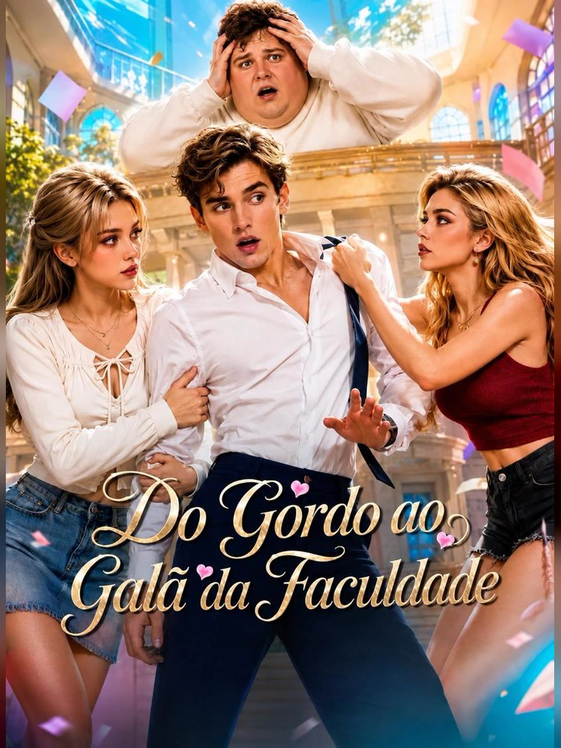 Capa de Do Gordo ao Galã da Faculdade