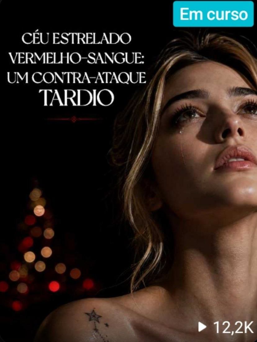 Capa de Céu Estrelado Vermelho-sangue - um Contra-ataque Tardio