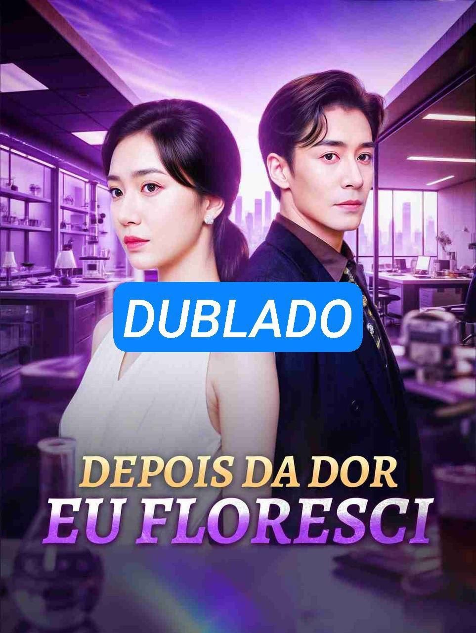 Capa de Depois da Dor eu Floresci