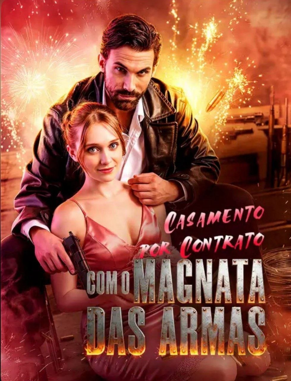 Capa de Casamento Por Contrato com o Magnata das Armas