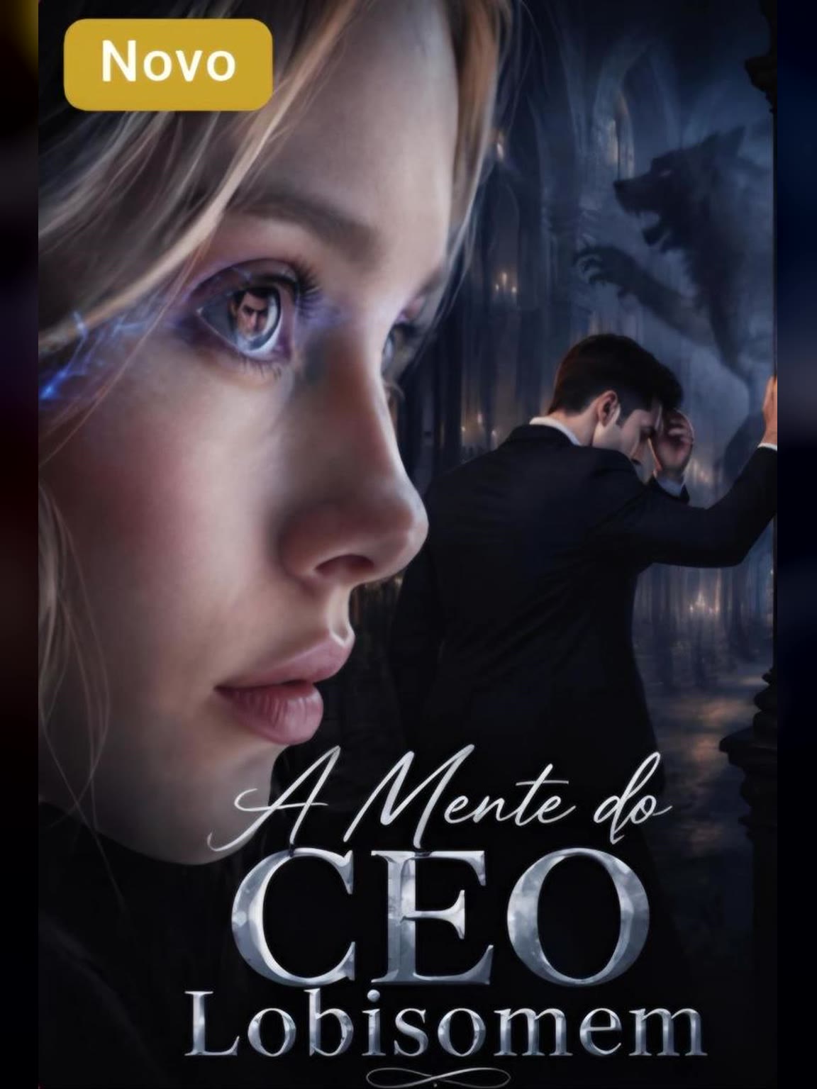 Capa de A Mente do CEO Lobisomem