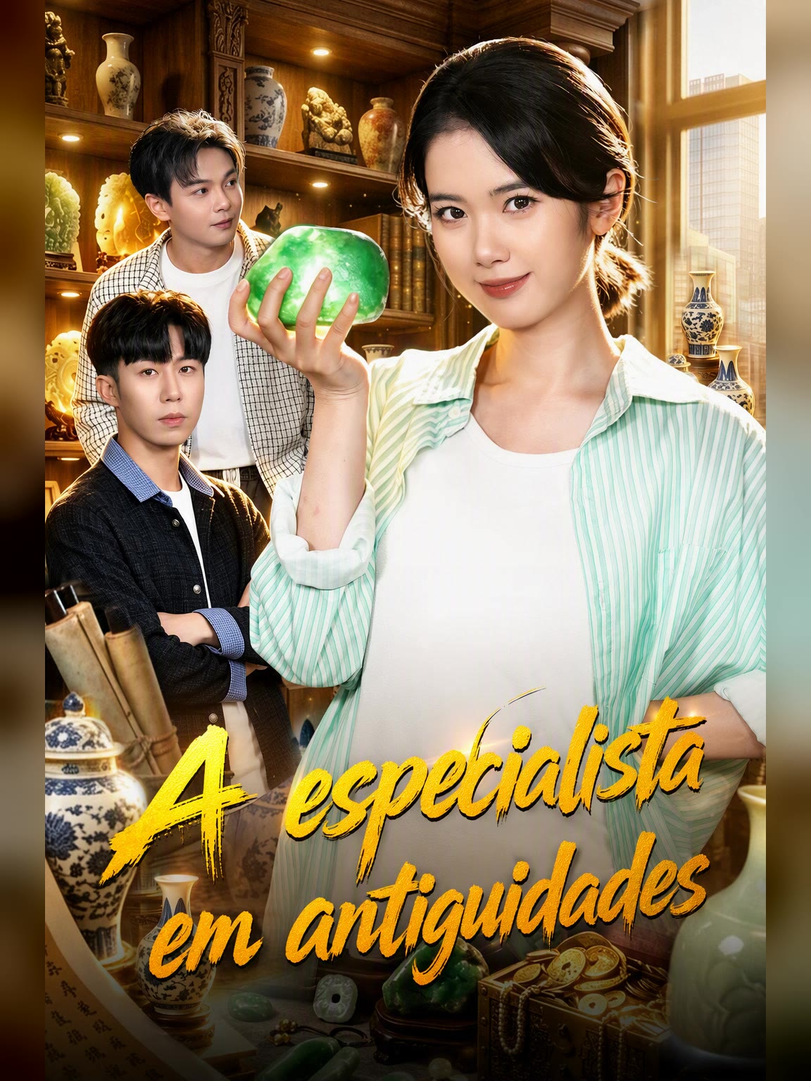 Capa de A especialista em antiguidades