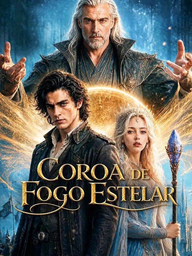 Capa de Coroa de Fogo Estelar