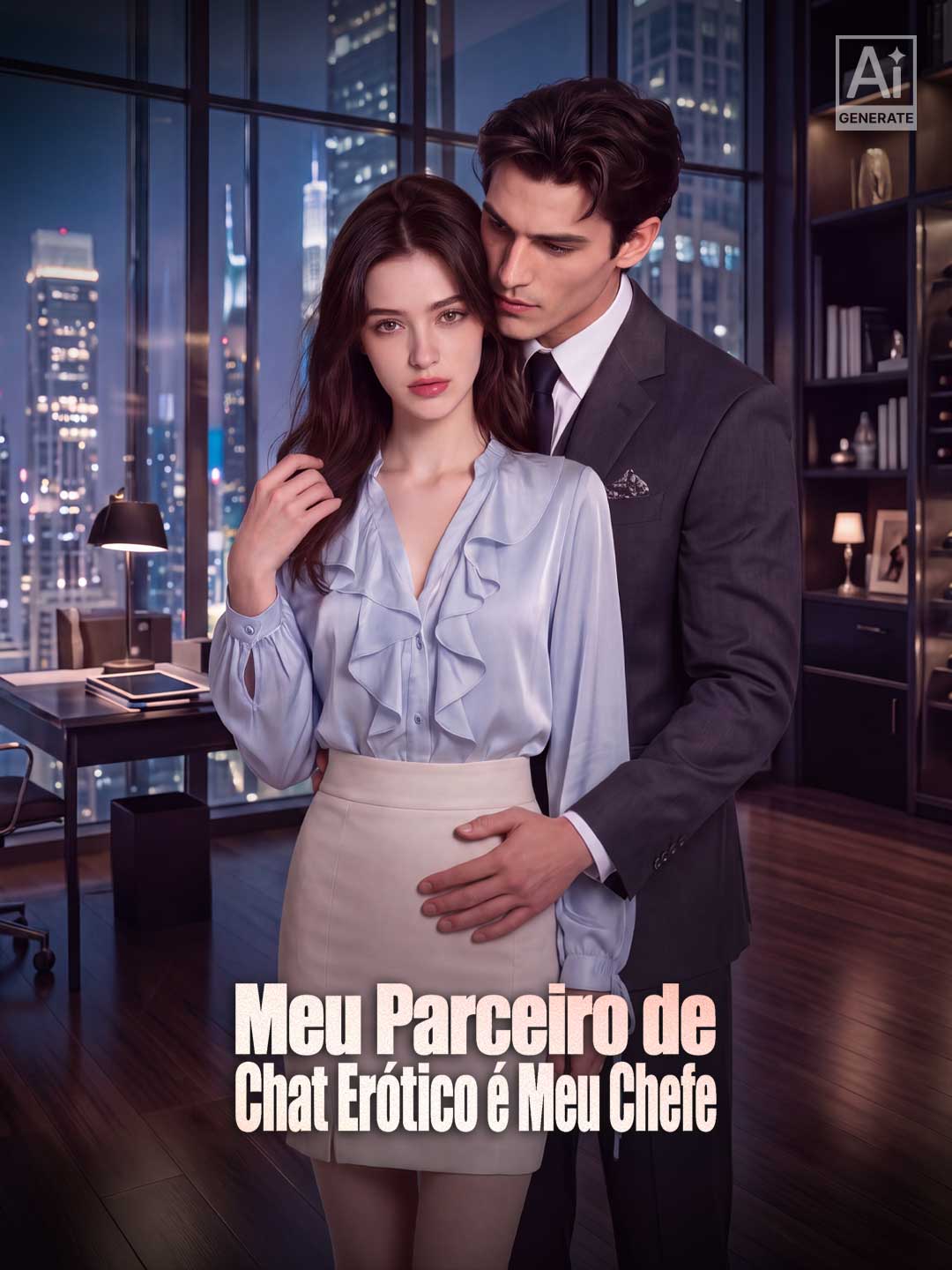 Capa de Meu Parceiro de Chat Erótico é Meu Chefe