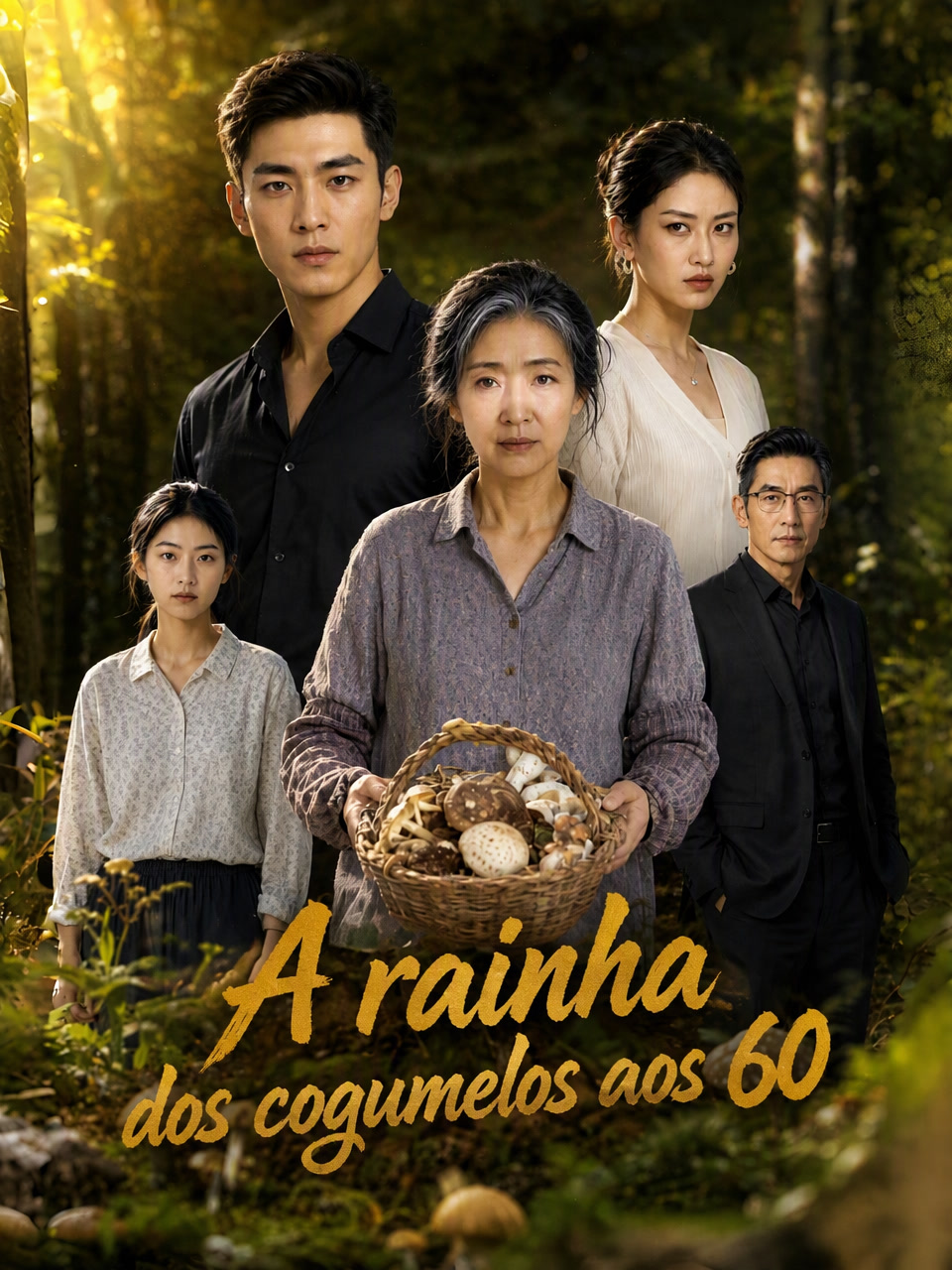 Capa de A rainha dos cogumelos aos 60