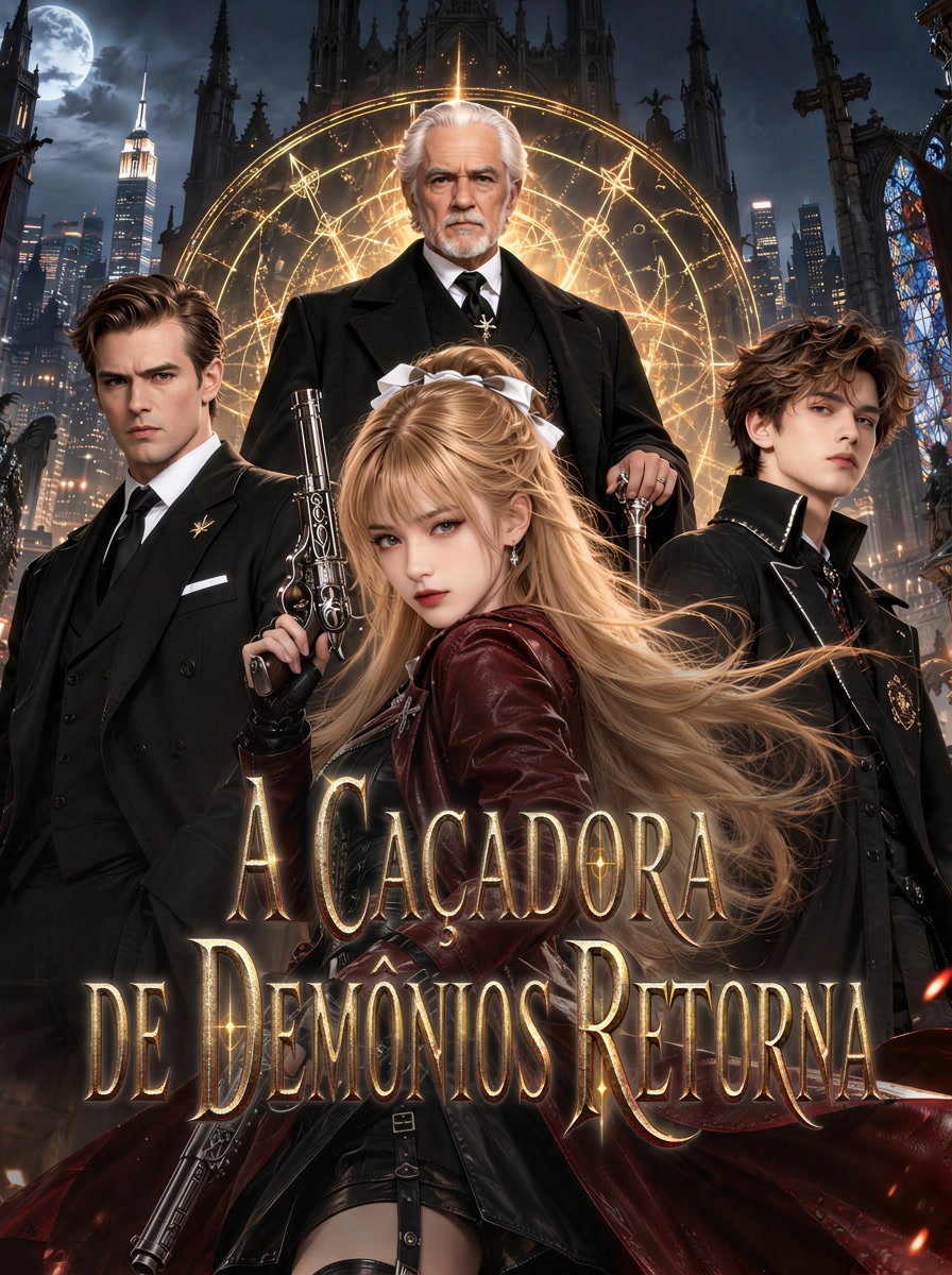 Capa de A caçadora de demônios retorna