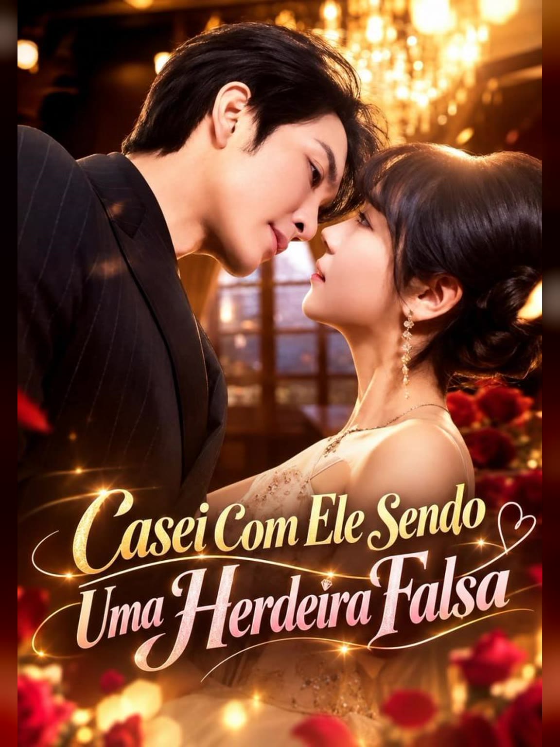 Capa de Casei com Ele Sendo uma Herdeira Falsa