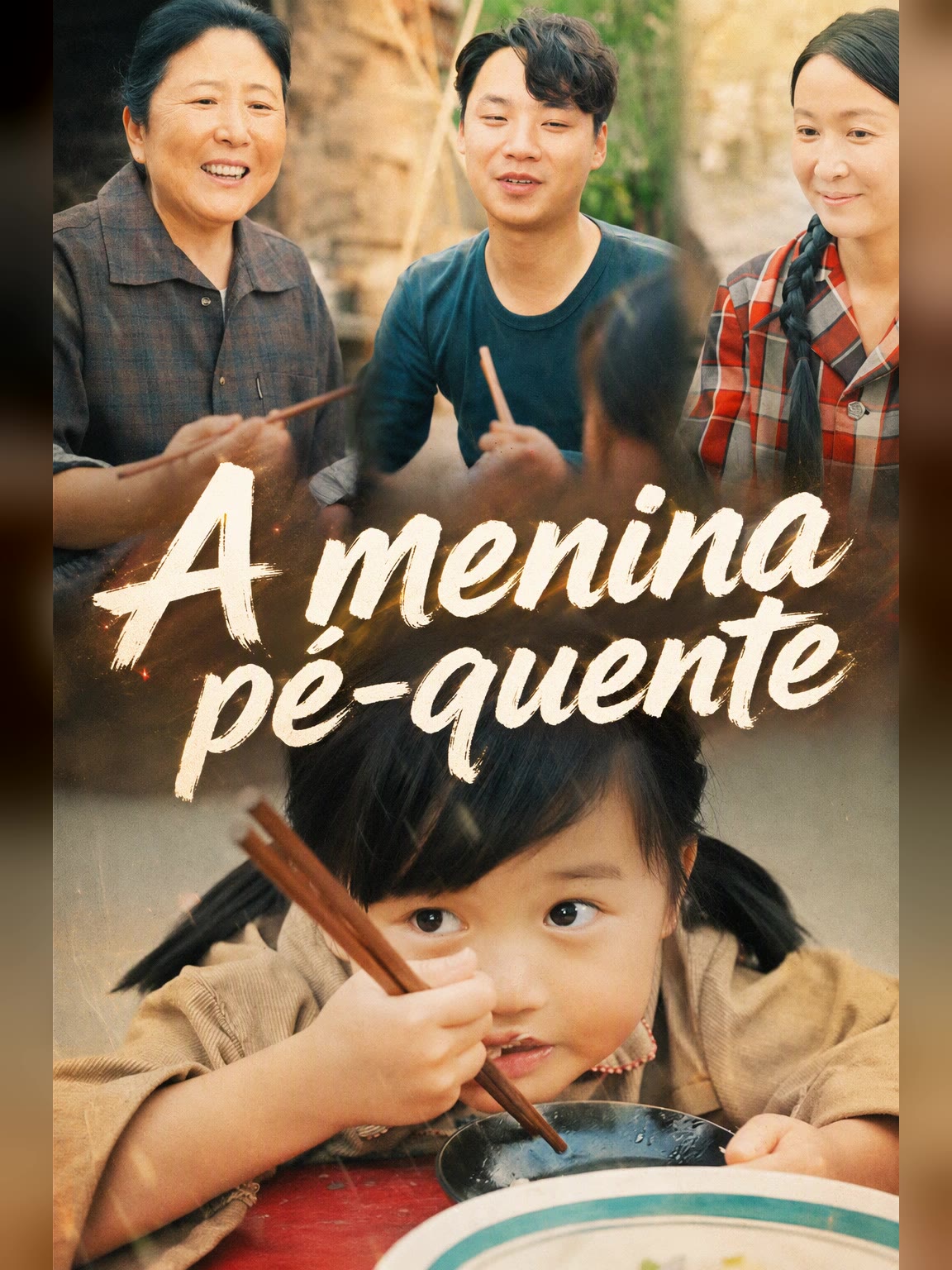 Capa de A menina pé-quente