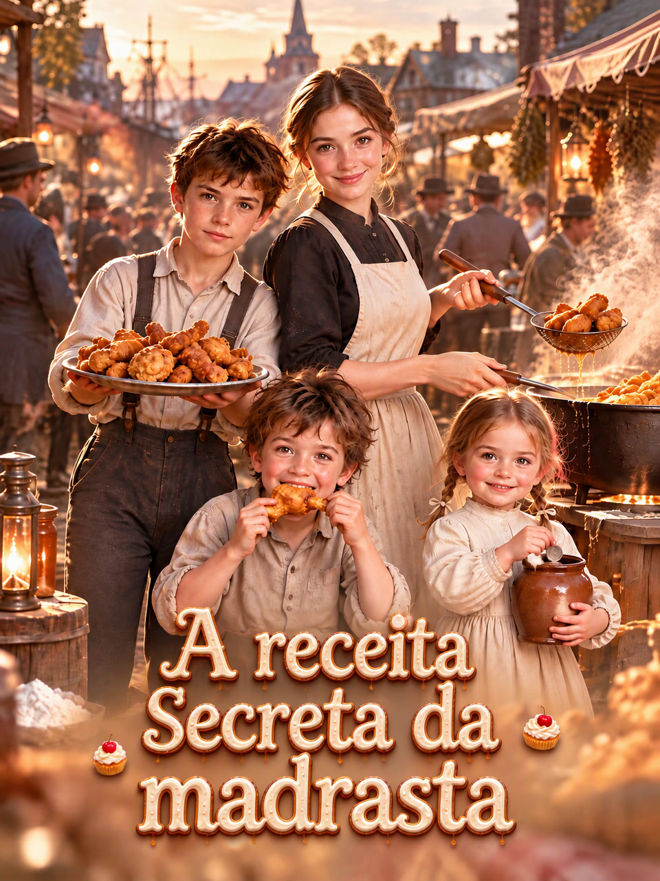 Capa de A receita secreta da madrasta
