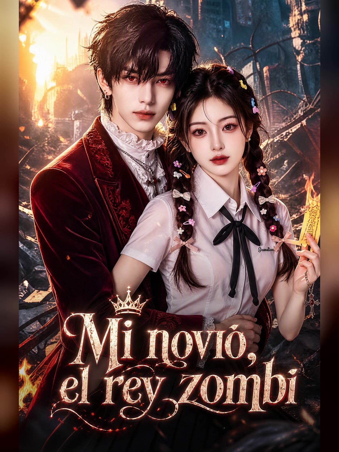 Capa de Mi novio, el rey zombi