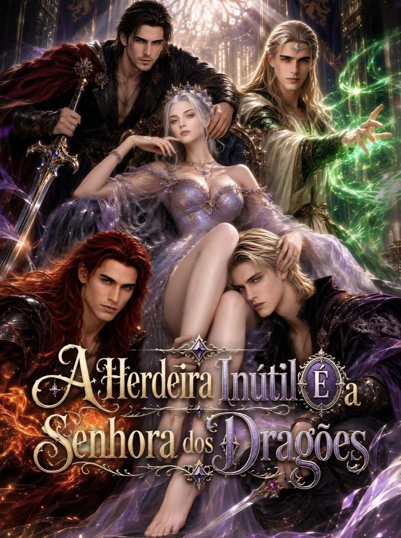 Capa de A Herdeira Inútil É A Senhora Dos Dragões