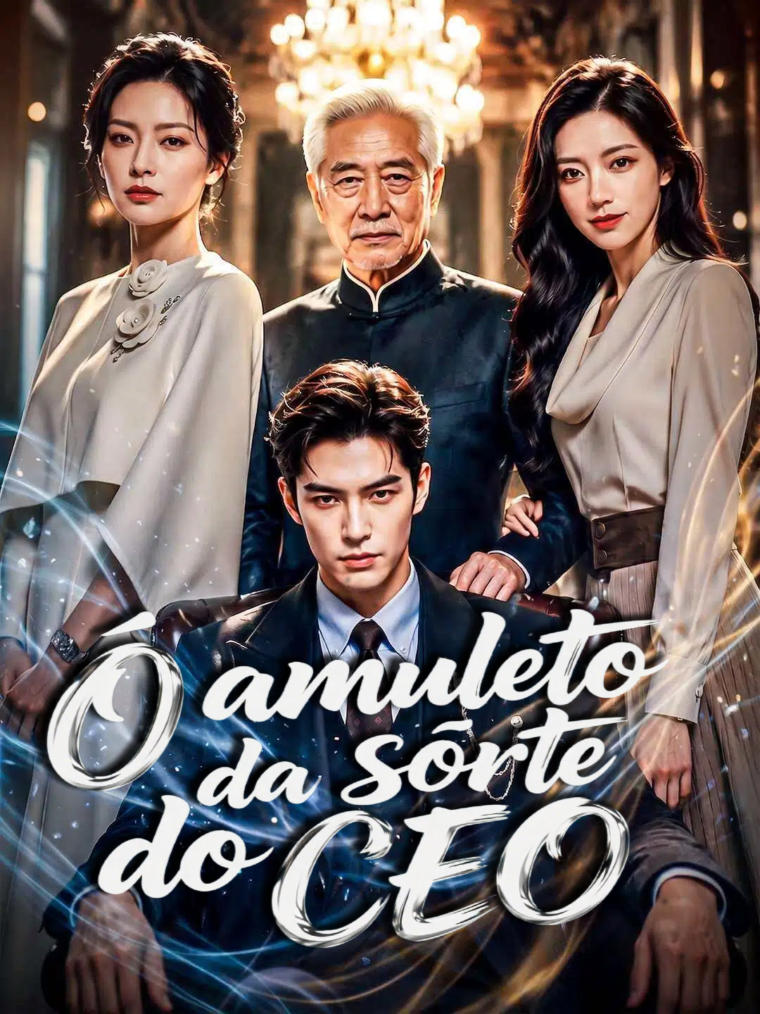 Capa de O amuleto da sorte do CEO