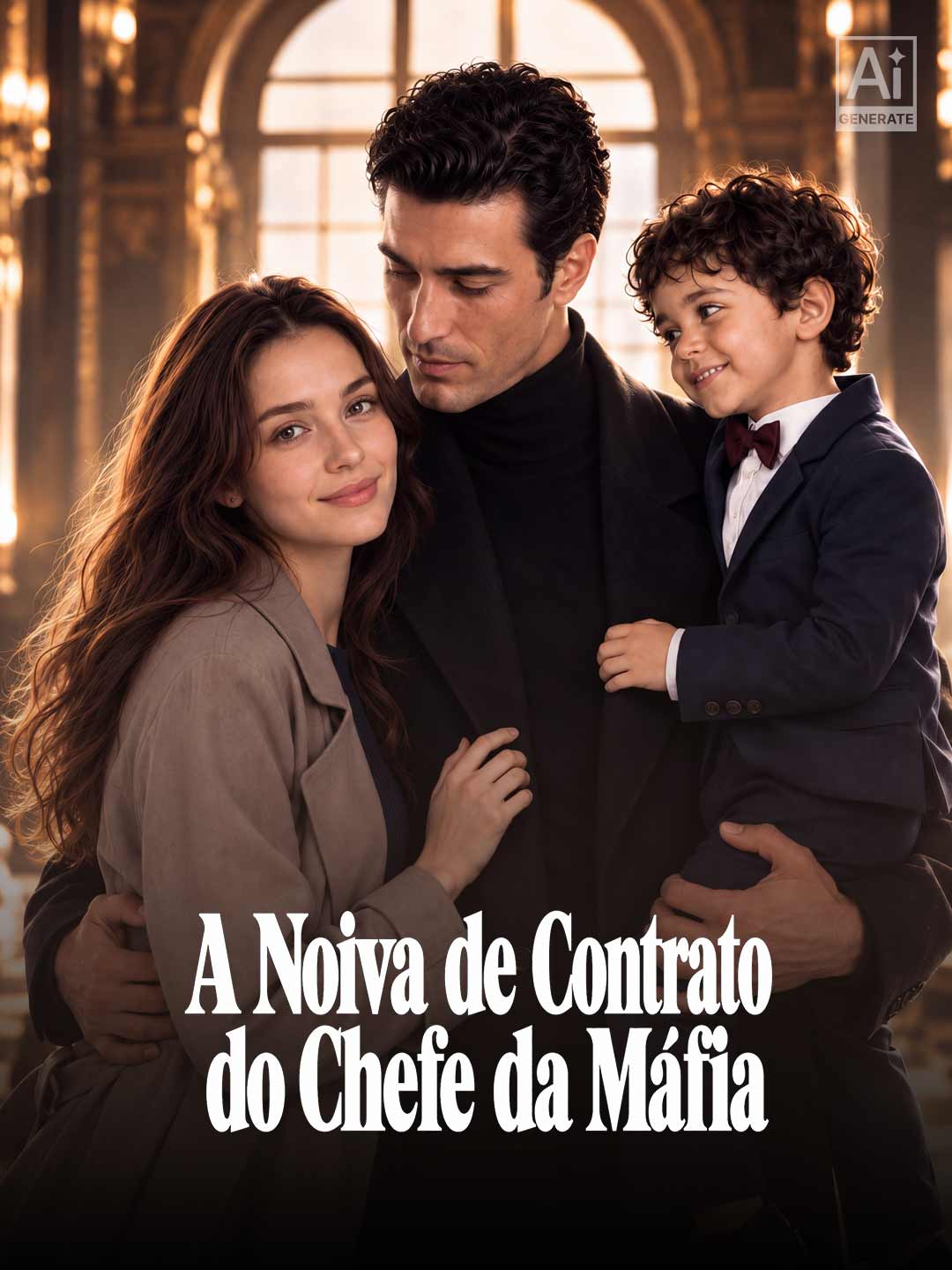 Capa de A Noiva de Contrato do Chefe da Máfia