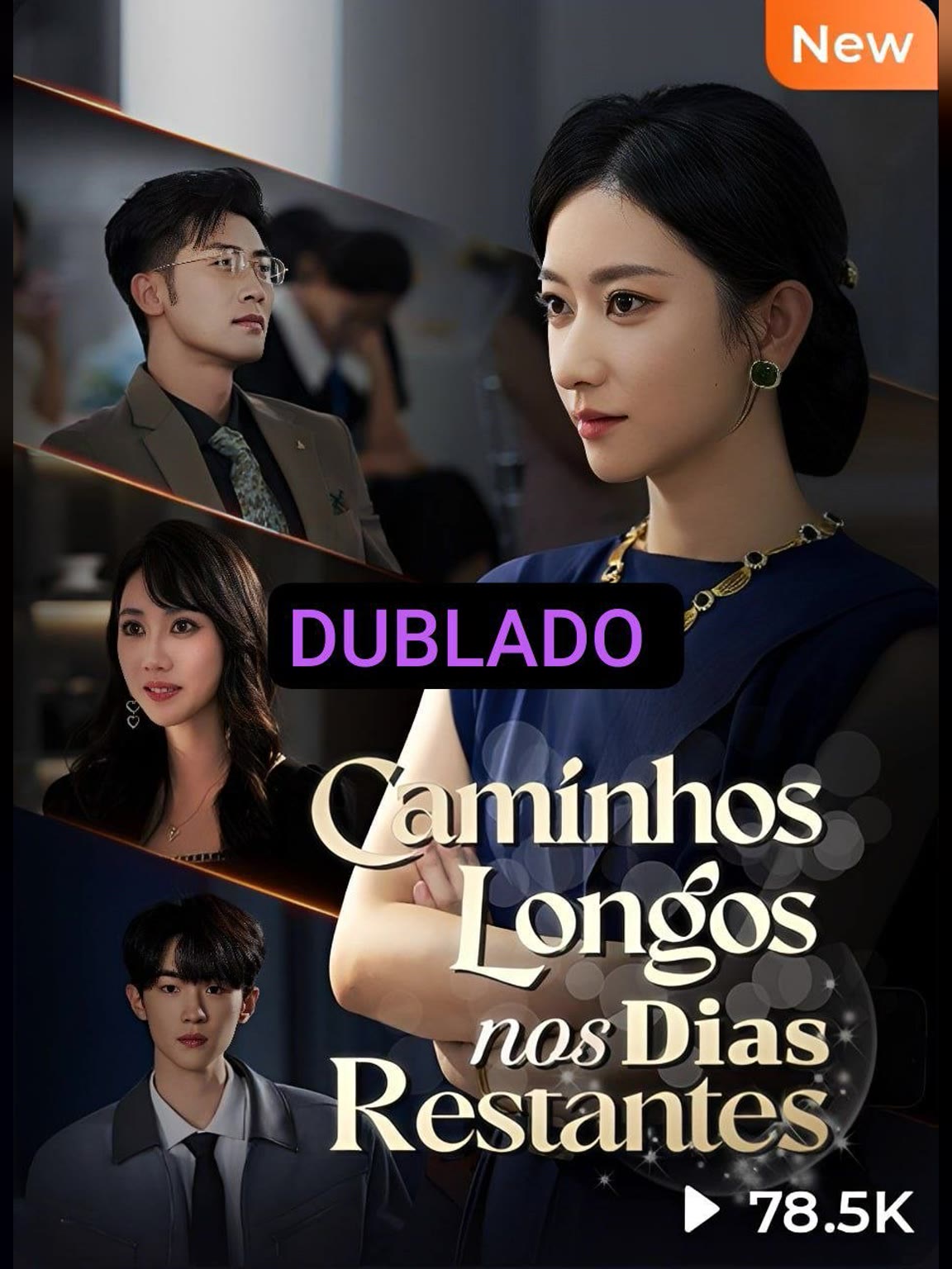 Capa de Caminhos Longos nos dias Restantes