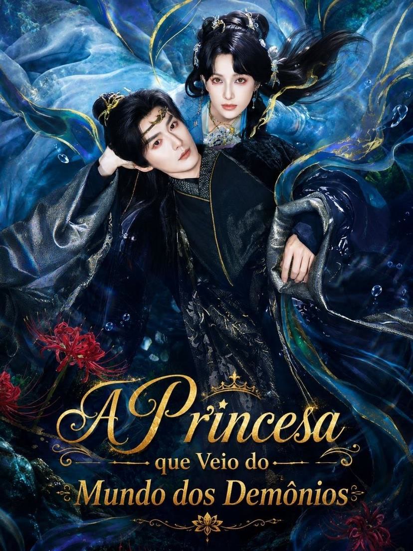 Capa de A Princesa que Veio dos Demônios