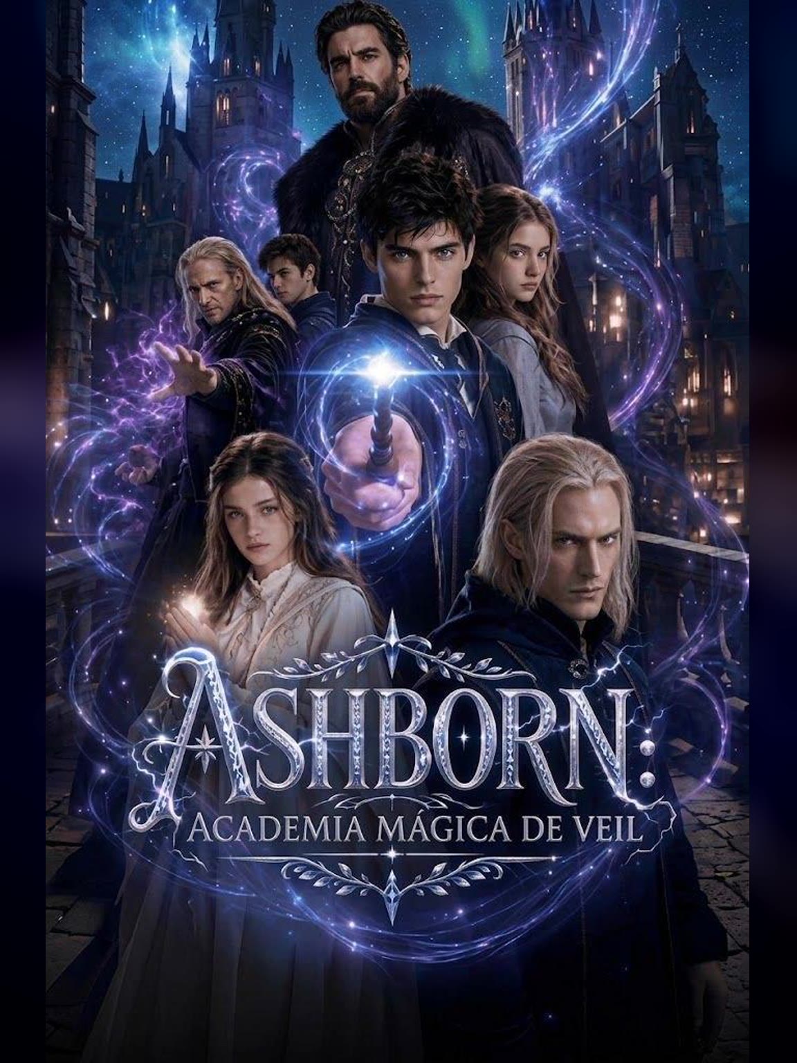 Capa de Ashborn - Academia Mágica de Veil