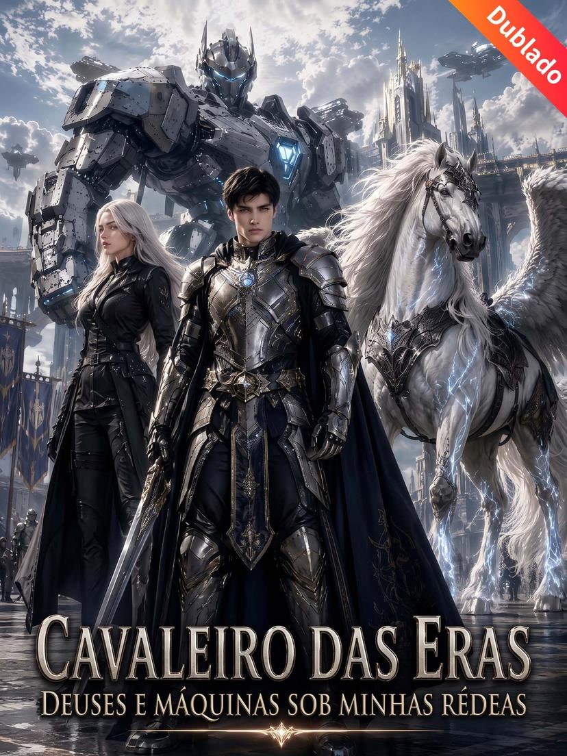 Capa de Cavaleiro das Eras - Deuses e Máquinas Sob Minhas Rédeas