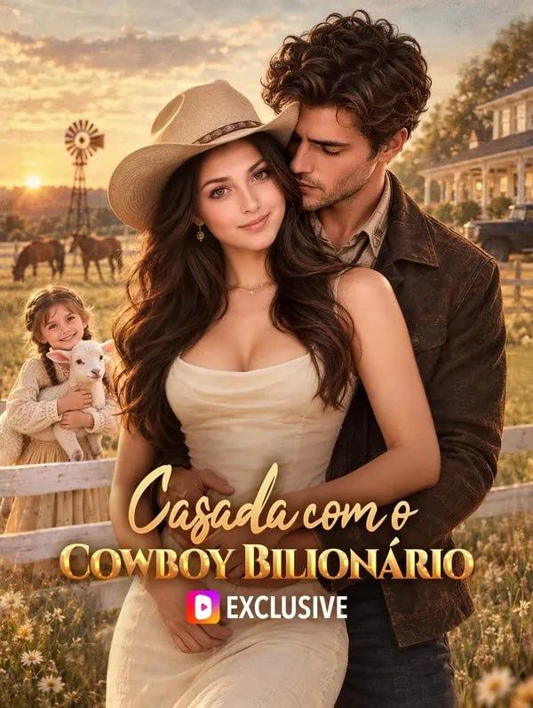 Capa de Casada com o Cowboy Bilionário