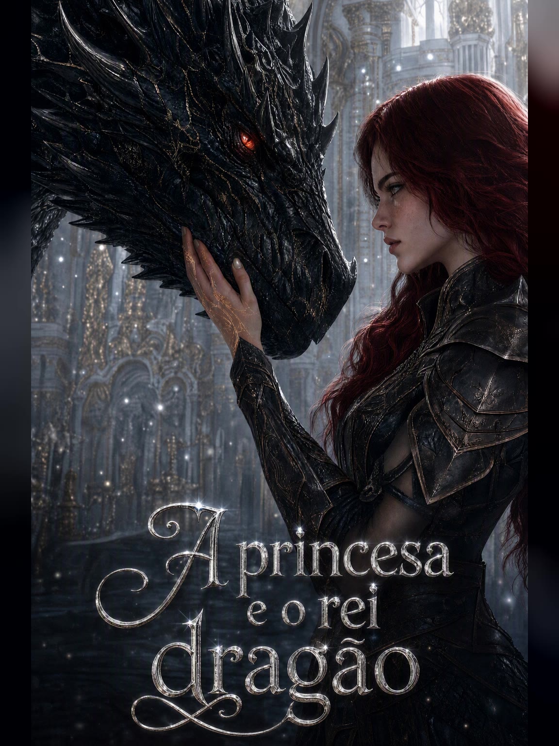 Capa de A princesa e o rei dragão