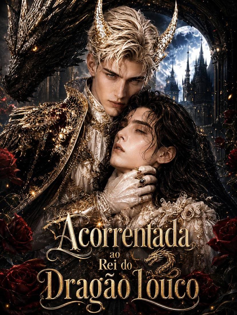 Capa de Acorrentada ao Rei do Dragão Louco