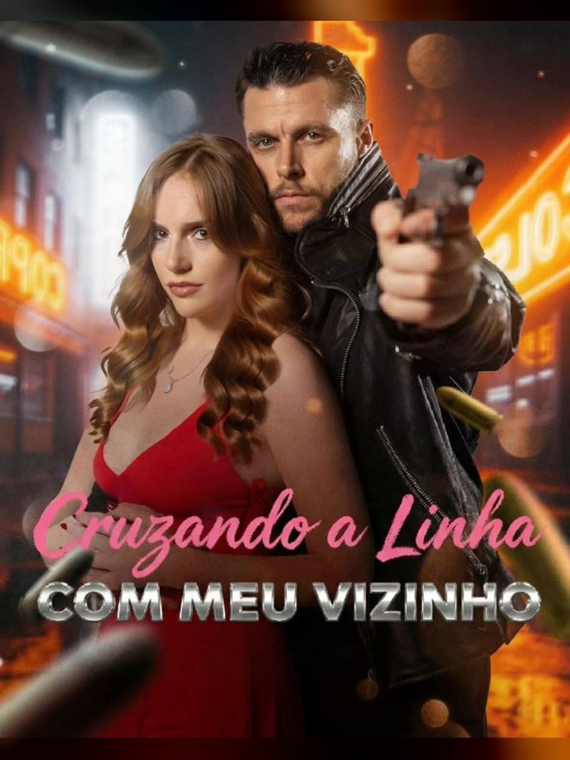 Capa de Cruzando a Linha com meu Vizinho