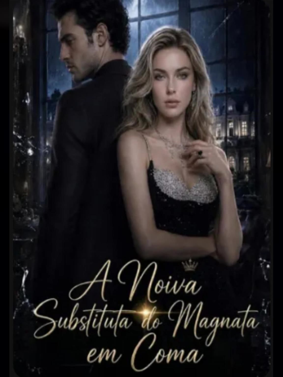 Capa de A Noiva Substituta do Magnata em Coma