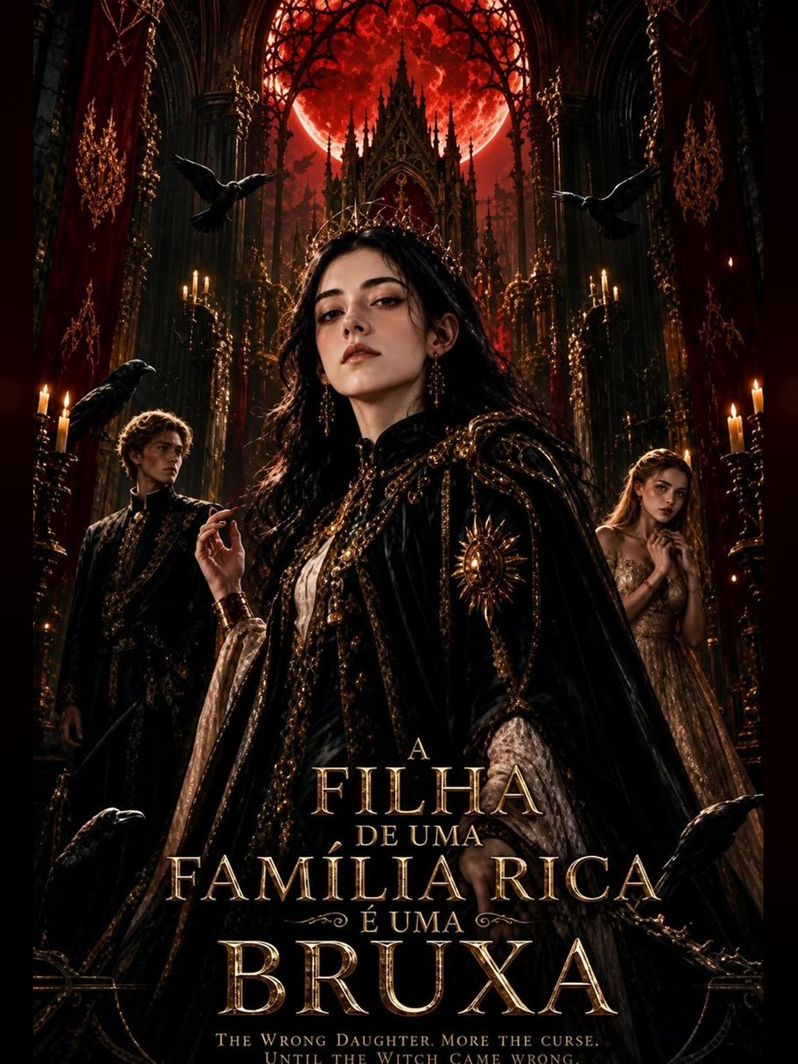 Capa de A Filha de uma Família Rica É uma Bruxa