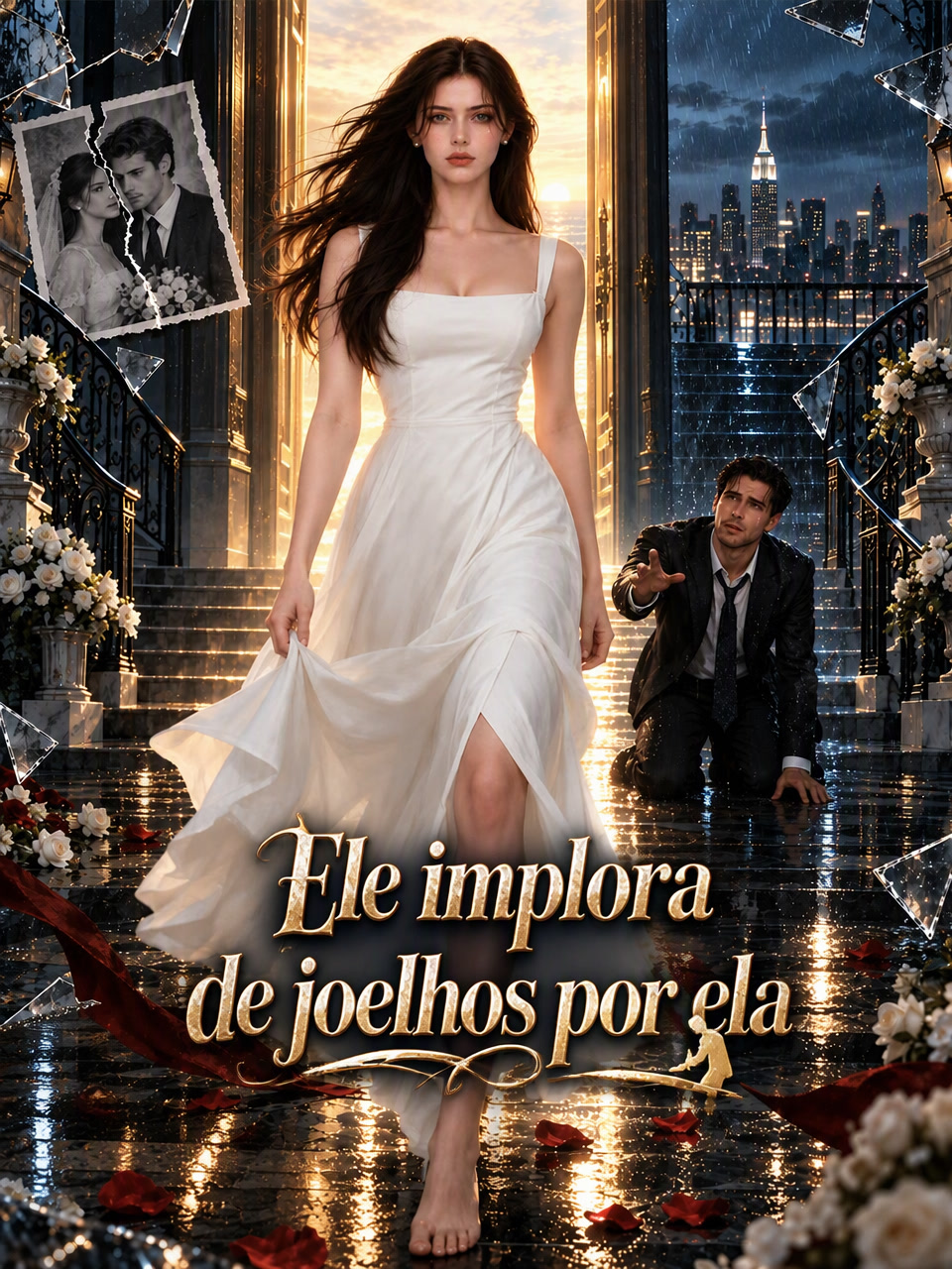 Capa de Ele implora de joelhos por ela