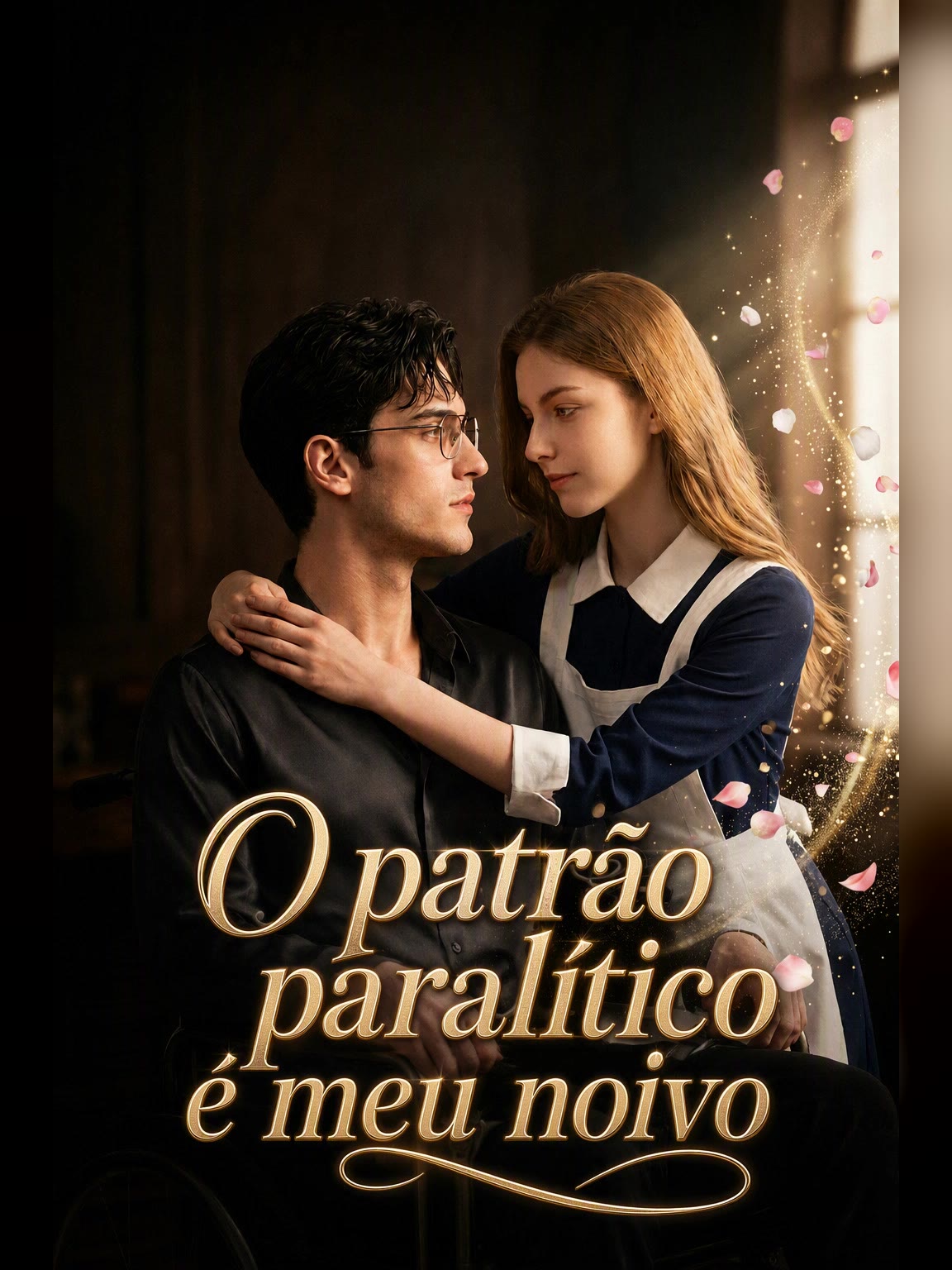 Capa de O patrão paralítico é meu noivo