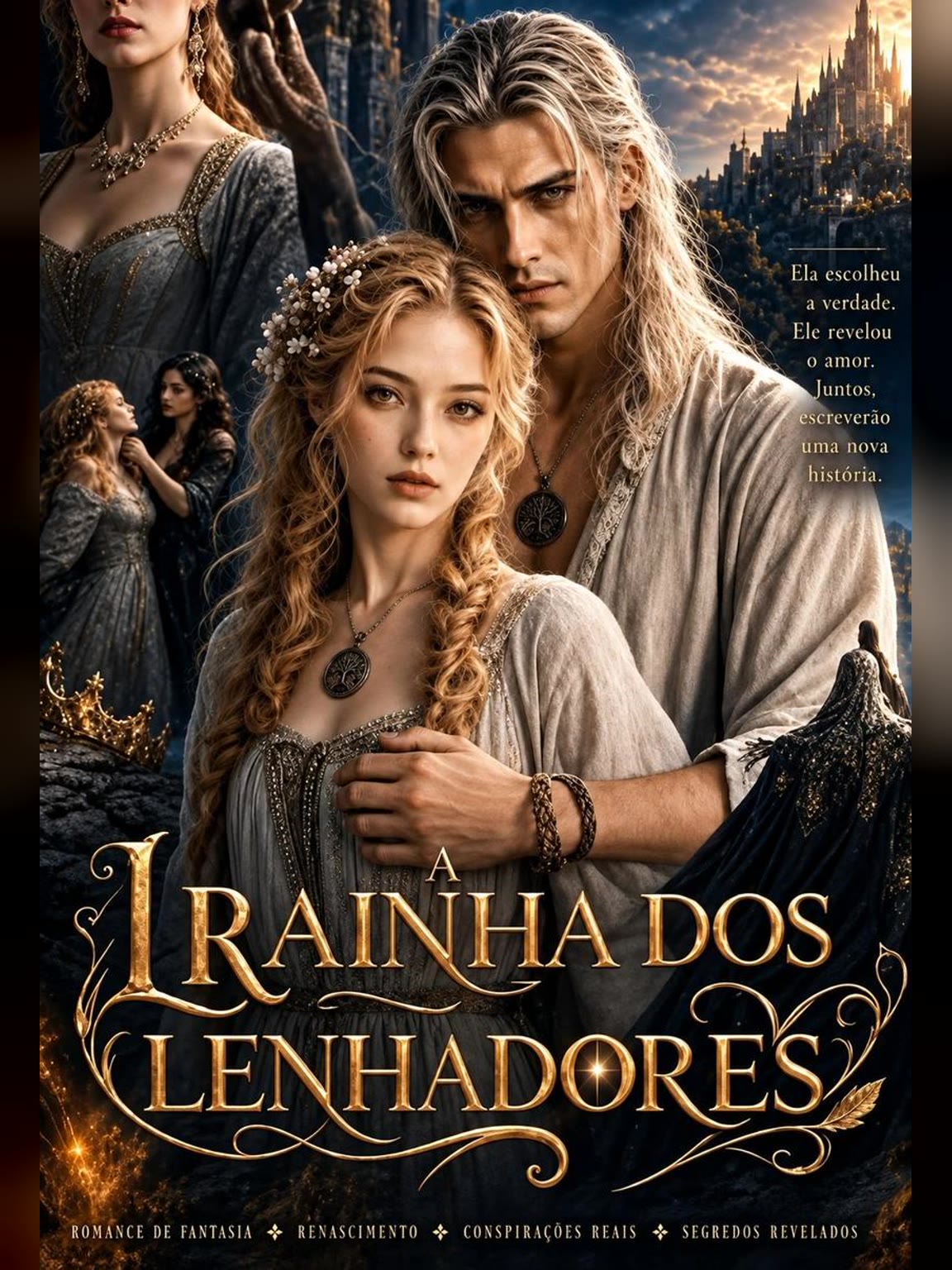 Capa de A Rainha dos Lenhadores