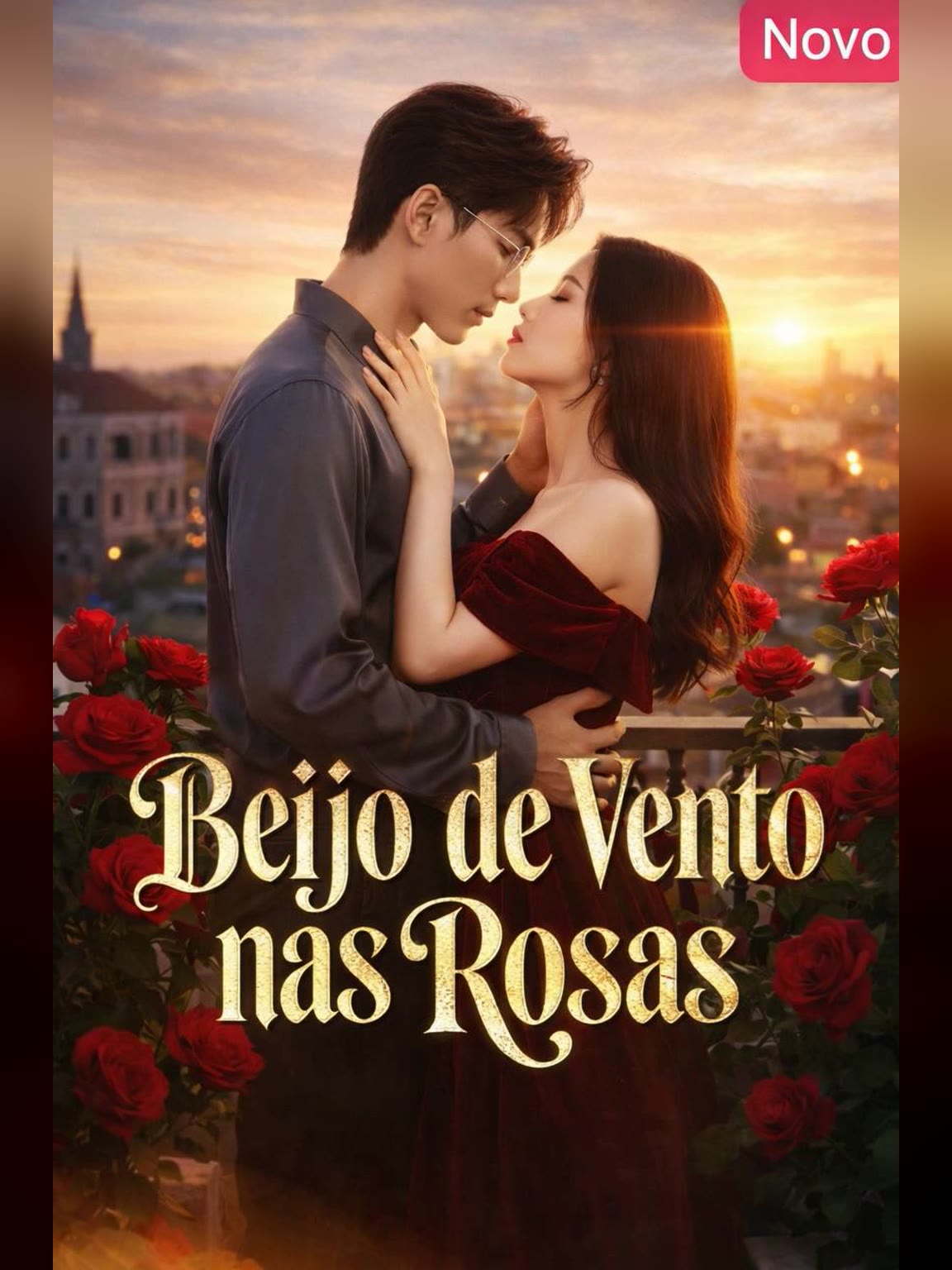 Capa de Beijo de Ventos nas Rosas