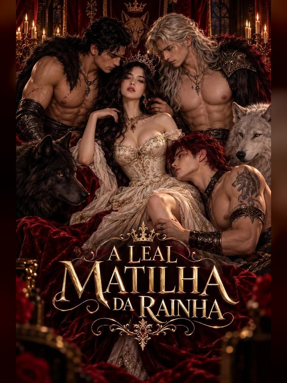 Capa de A Leal Matilha da Rainha