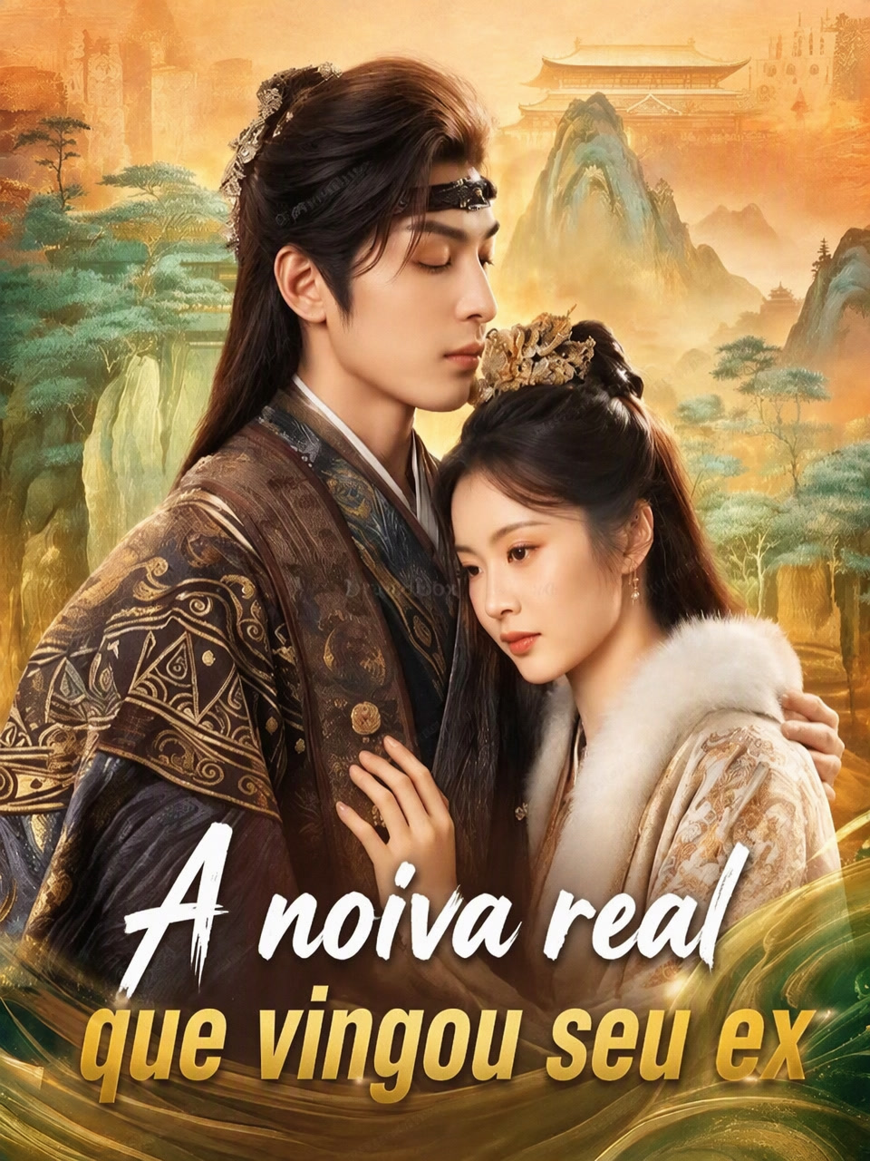 Capa de A noiva real que vingou seu ex