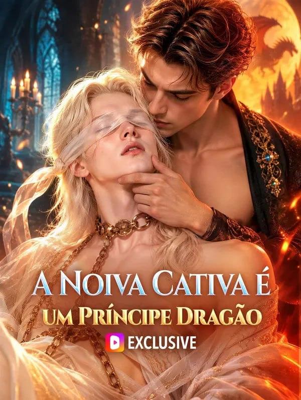 Capa de A Noiva Cativa É um Príncipe Dragão