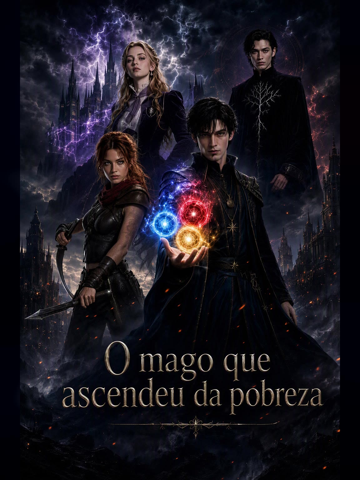 Capa de O mago que ascendeu da pobreza