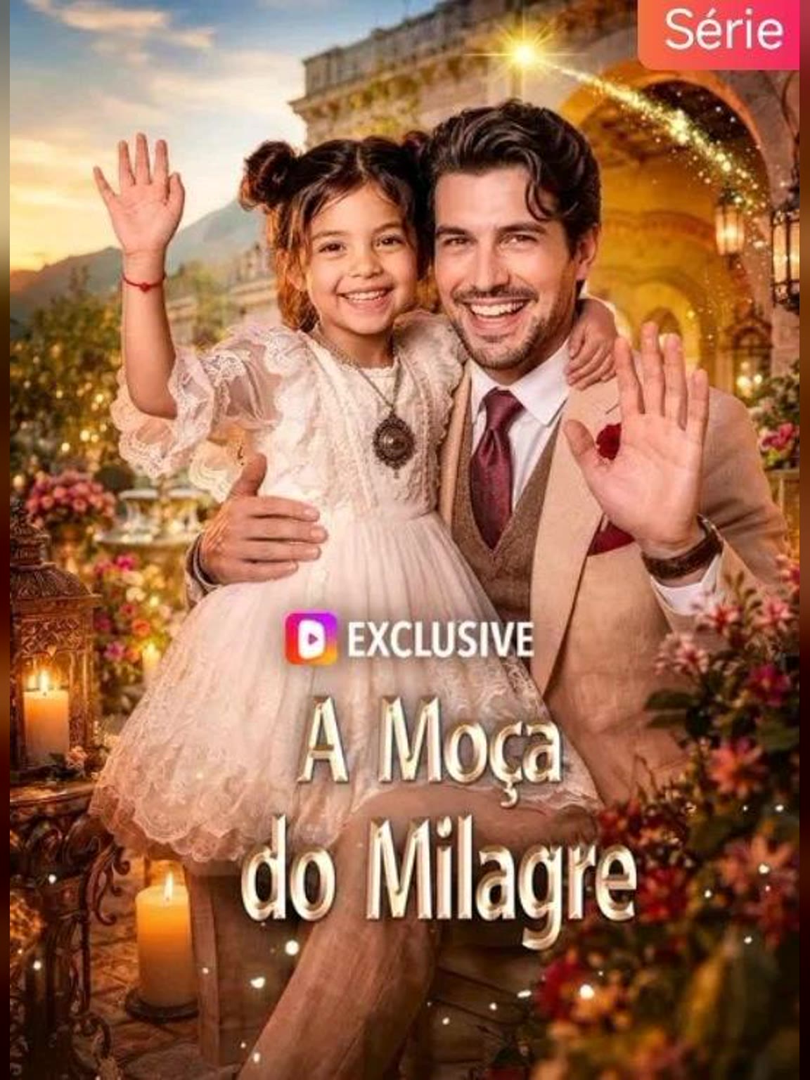 Capa de A Moça Do Milagre