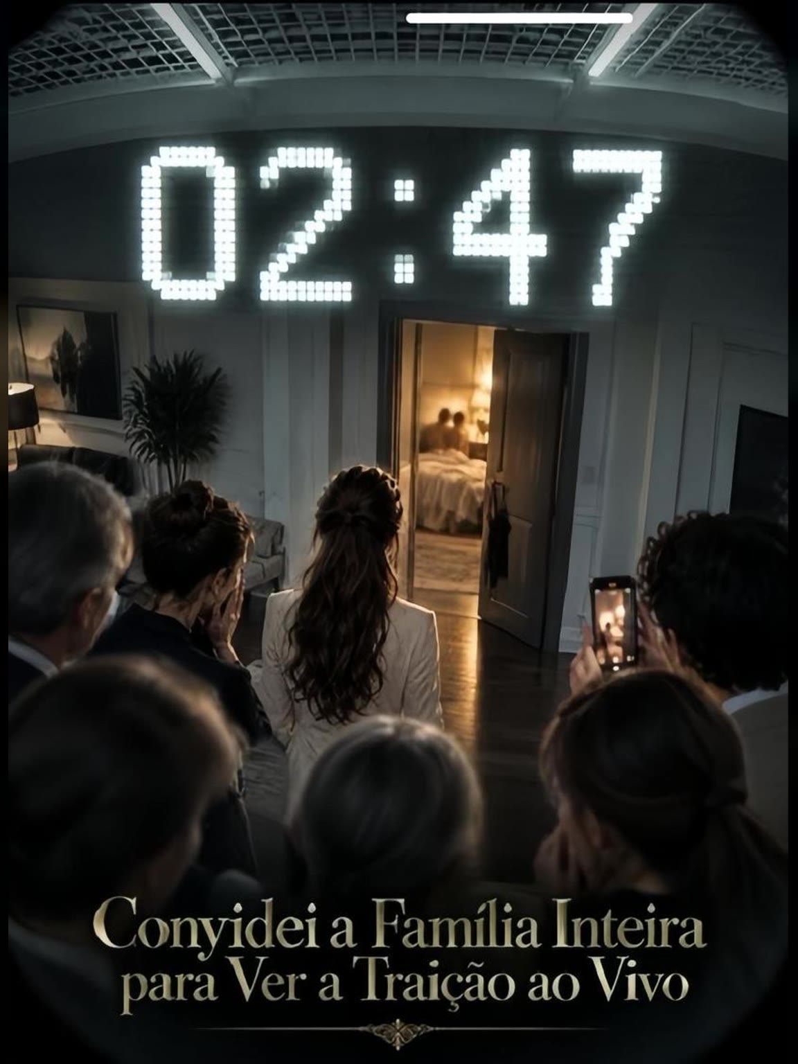 Capa de Convidei a Família Inteira para Ver a Traição ao Vivo