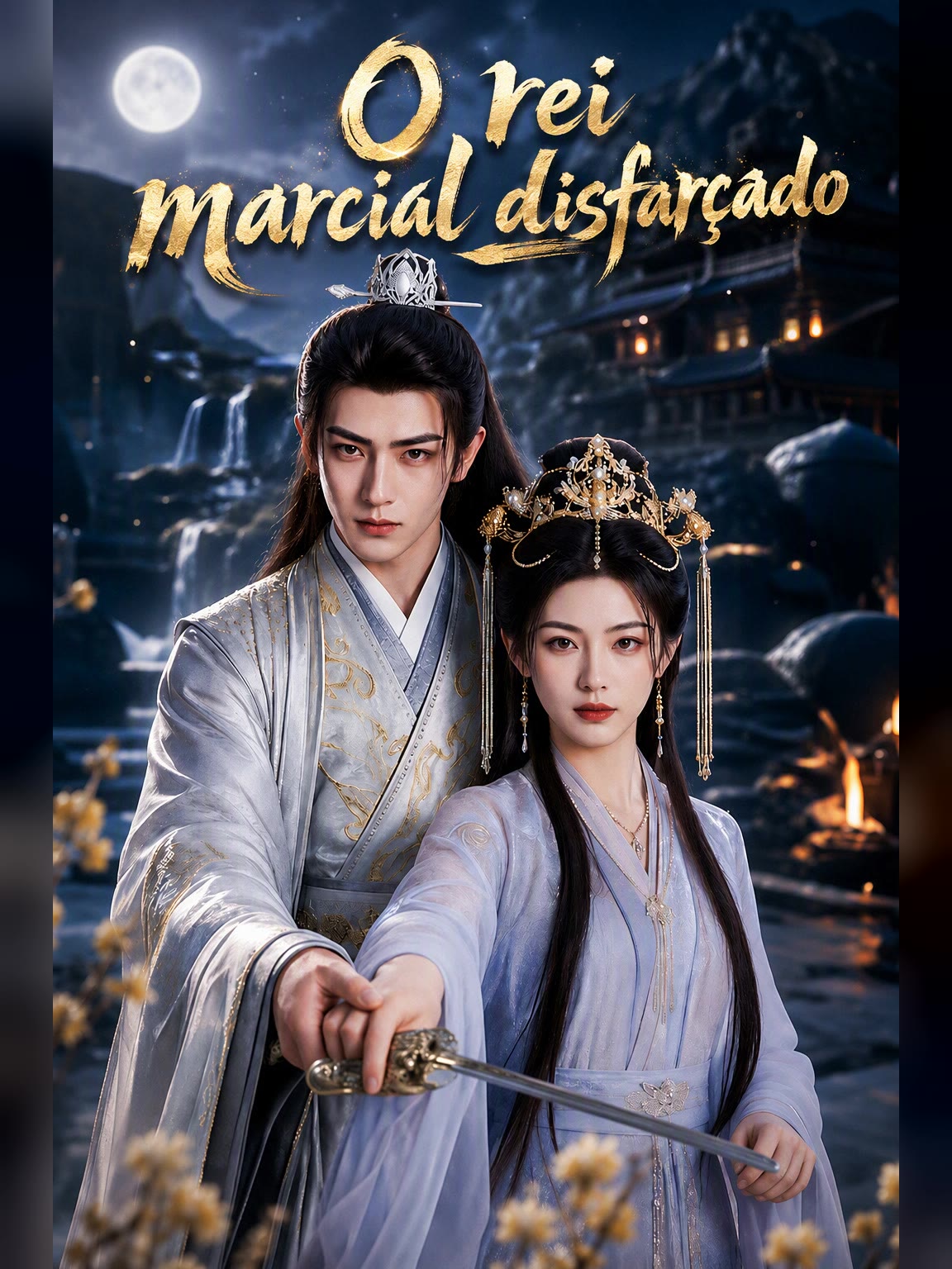 Capa de O rei marcial disfarçado