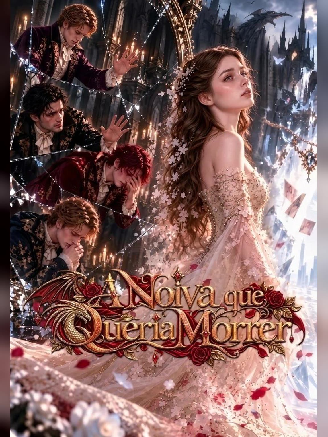 Capa de A Noiva que Queria Morrer