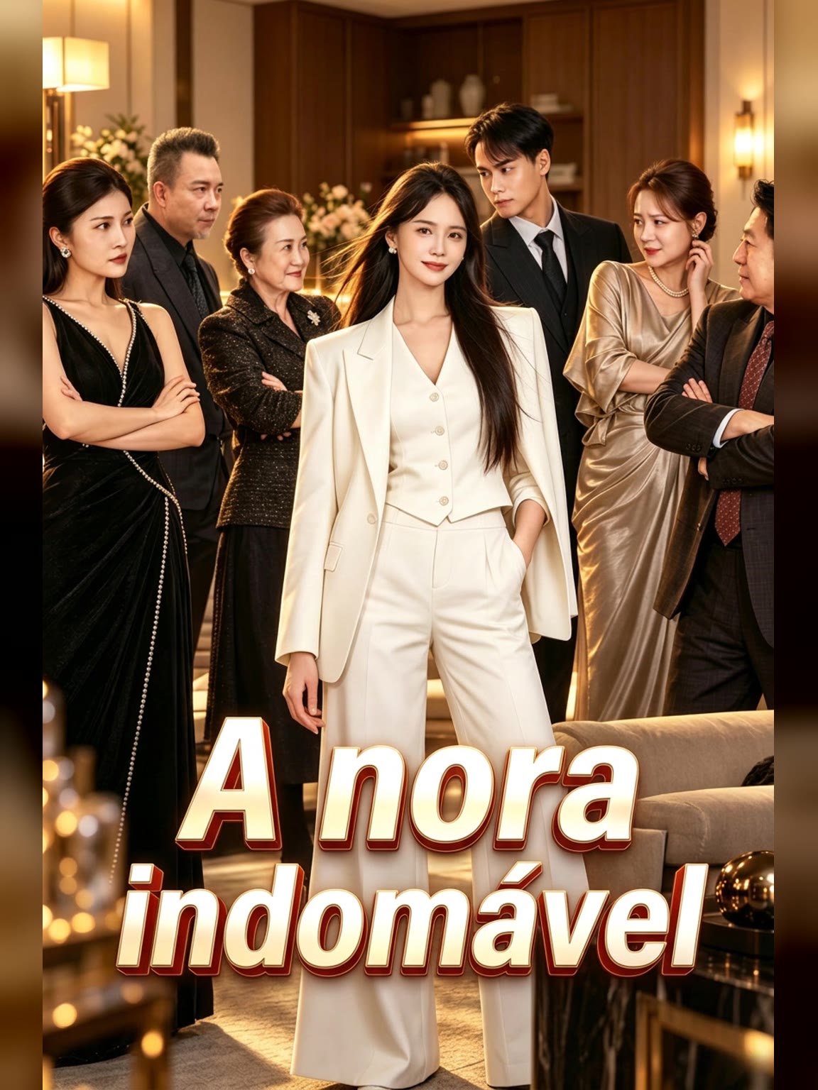 Capa de A nora indomável
