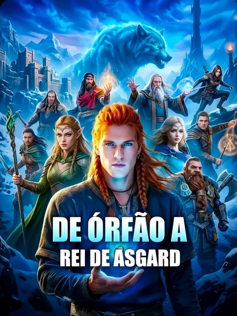 Capa de De Orfão a Rei de Asgard