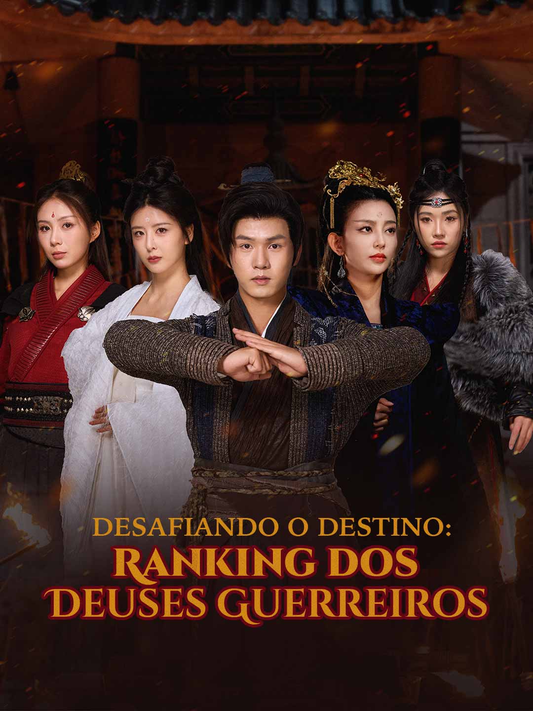 Capa de Desafiando o Destino - Ranking dos Deuses Guerreiros