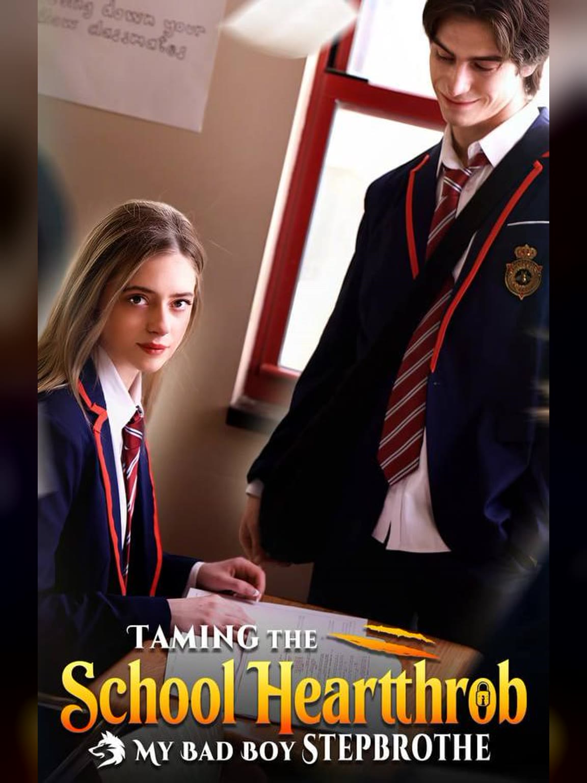 Capa de Domando o Badboy da Escola