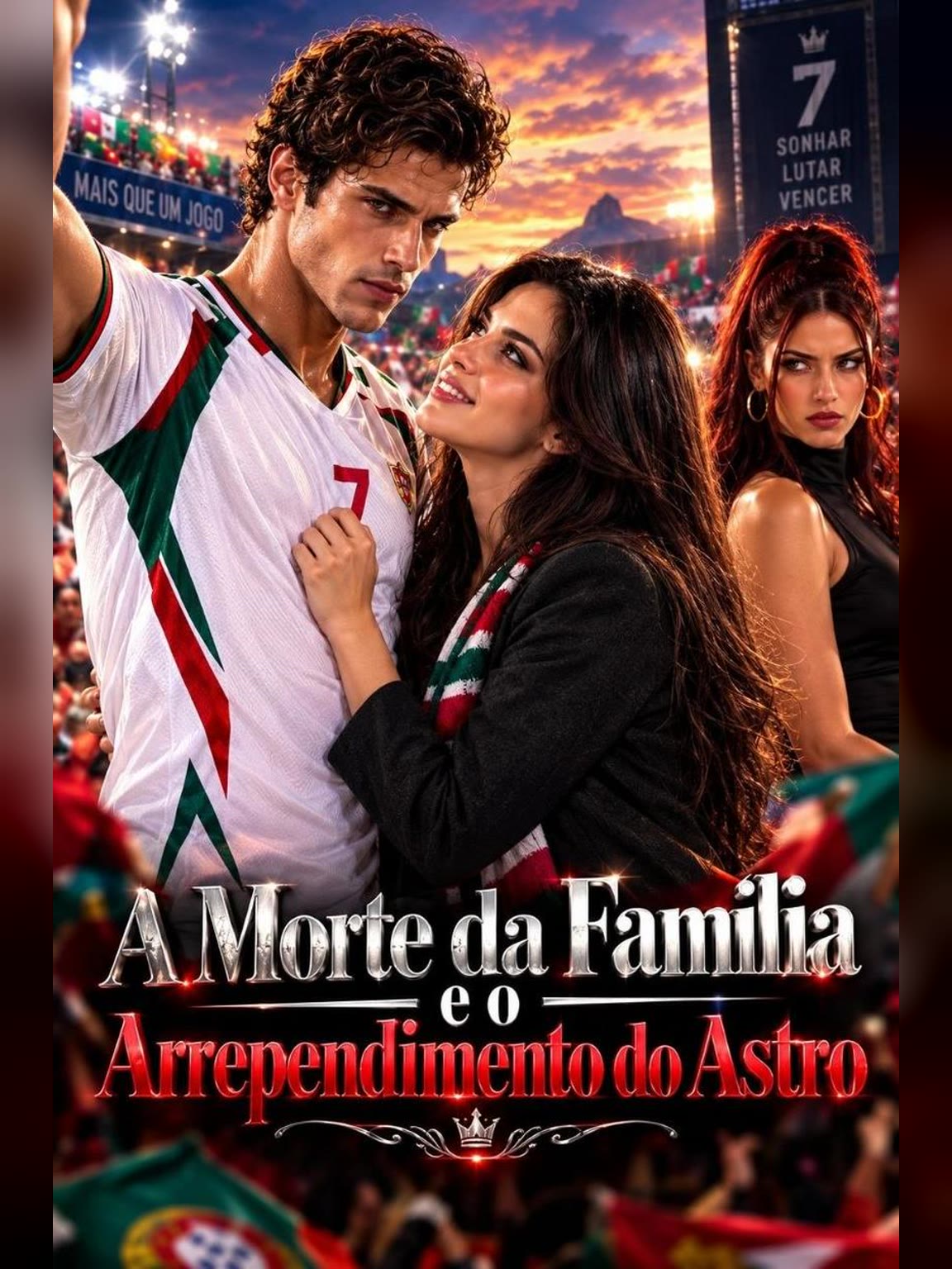 Capa de A Morte da Família e o Arrependimento do Astro