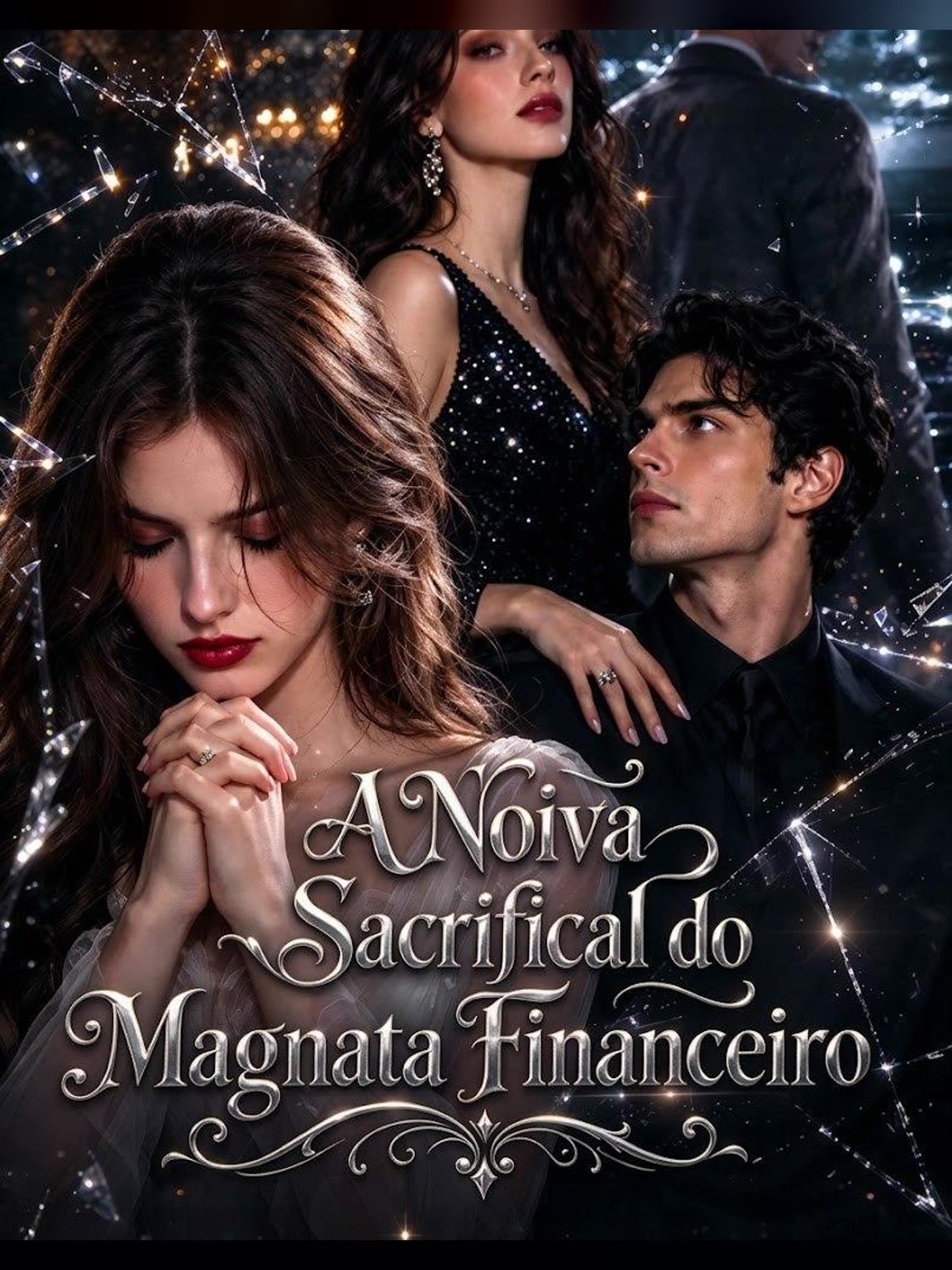 Capa de A Noiva Sacrifical do Magnata Financeiro