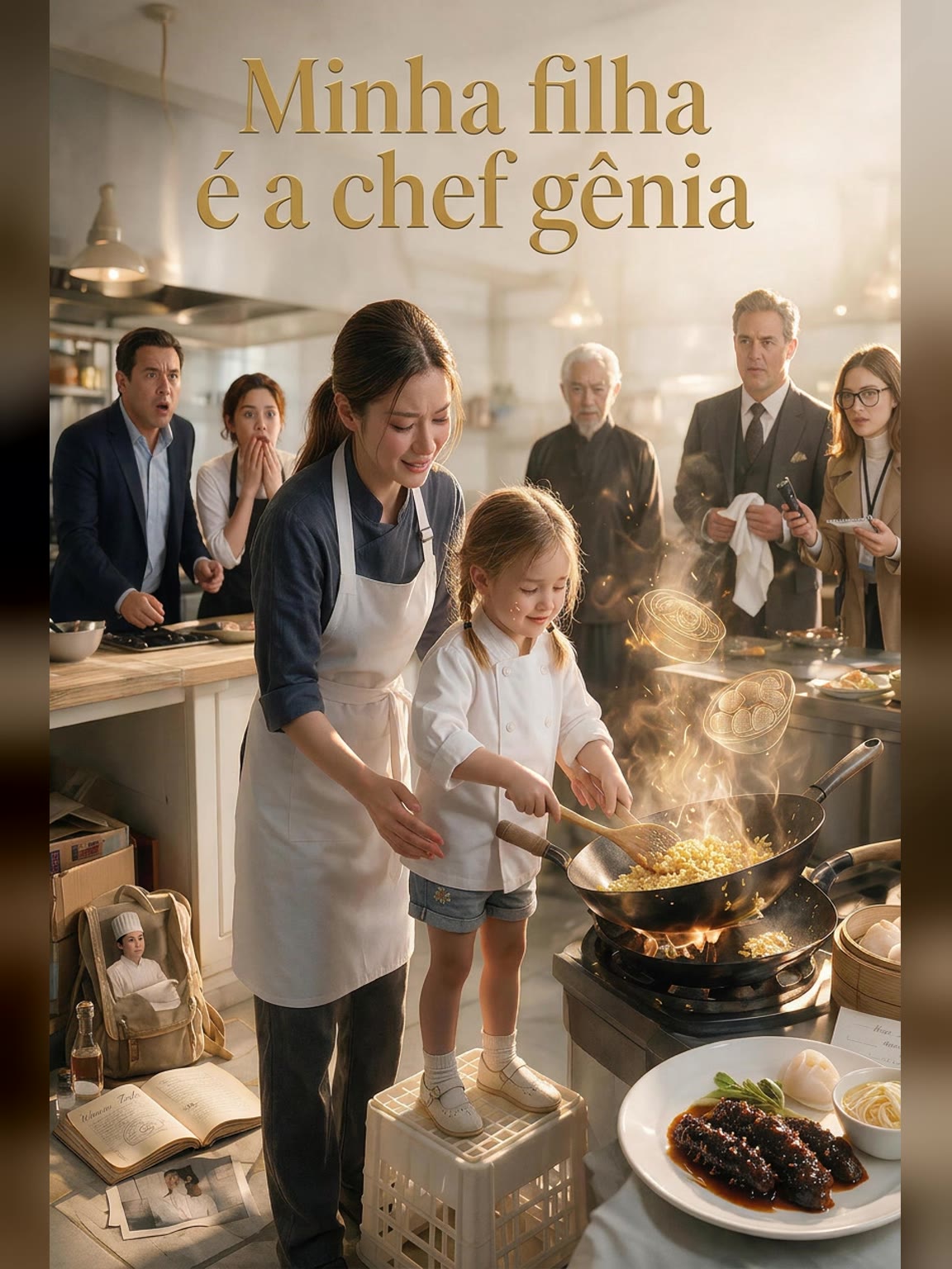 Capa de Minha filha é a chef gênia