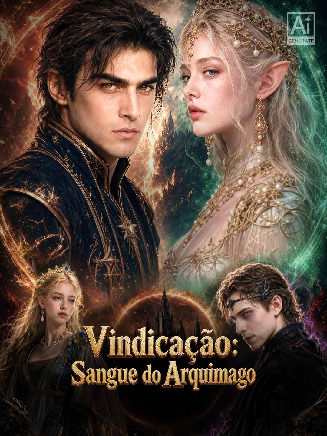 Capa de Vindicação Sangue do Arquimago